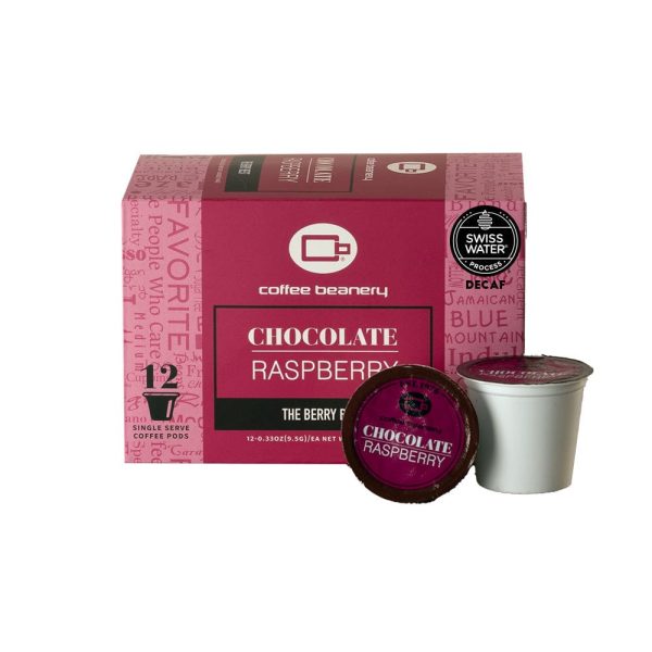 Chocolate Raspberry Flavored Decaf Coffee Pods For Cheap